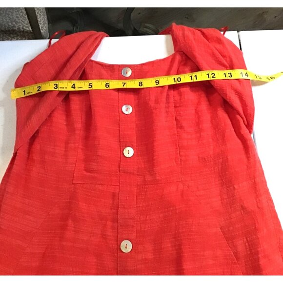 COTTON CANDY LA- WOMENS RED SIDE ZIP-UP CLOSURE HALTER DRESS SIZE SMALL - Picture 5 of 8